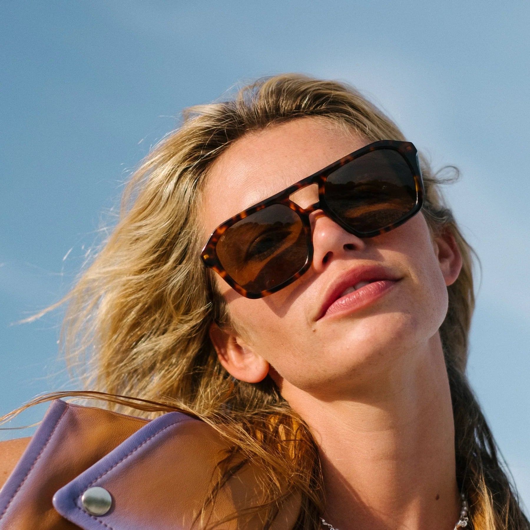 Elysian Collective Sito Shades The Void Maple Tort Brown Polarised