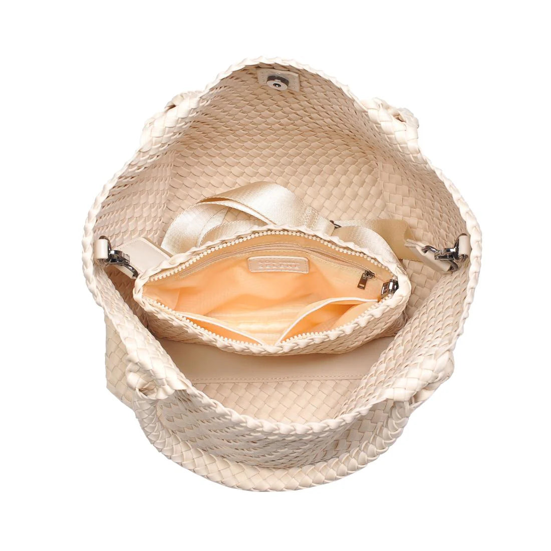 Elysian Collective Sky's The Limit Medium Tote Cream