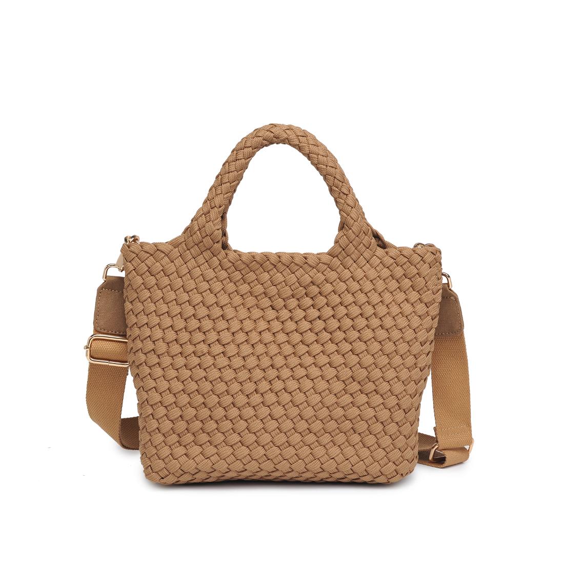 Elysian Collective Sol And Solene Sky's The Limit Small Laced up Eco Edition Crossbody Bag Nude