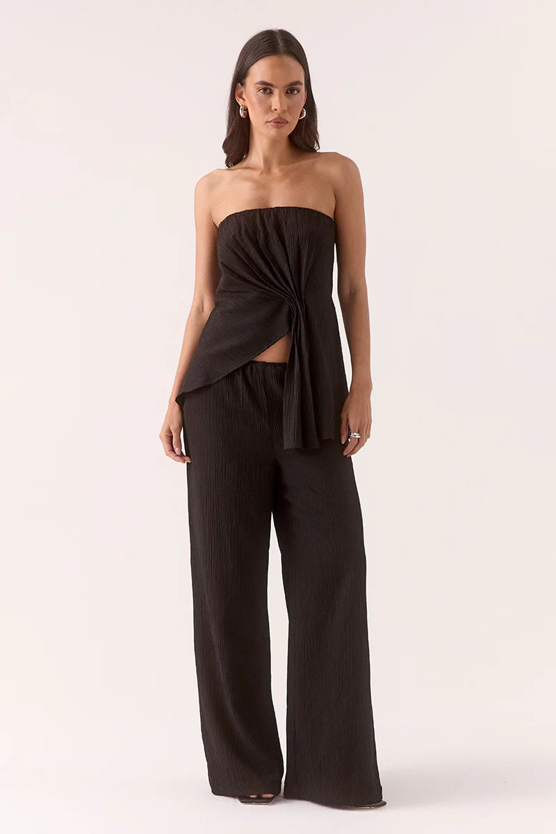 Elysian Collective Sovere Studio Aine Top Black