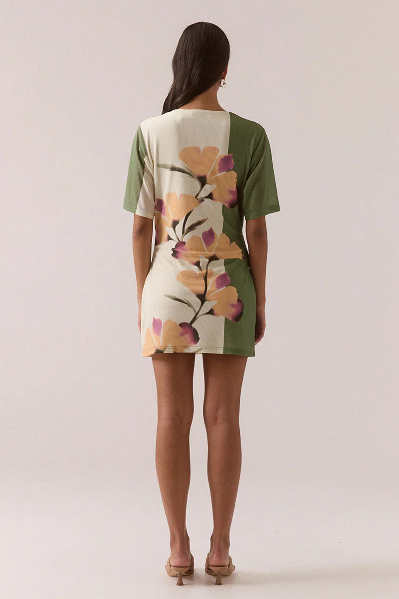 Elysian Collective Sovere Studio Akanni Mini Dress Olivine