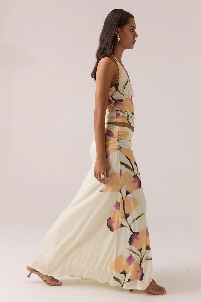 Elysian Collective Sovere Studio Akanni Skirt Golden