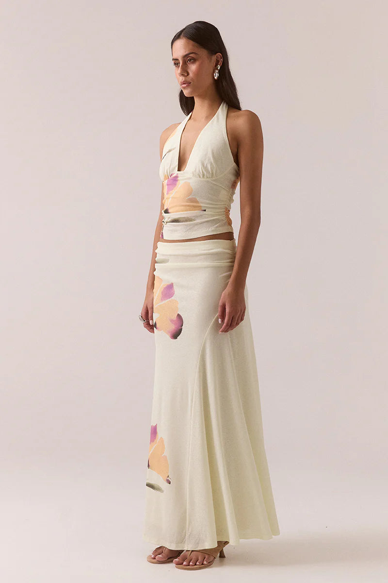 Elysian Collective Sovere Studio Akanni Skirt Golden