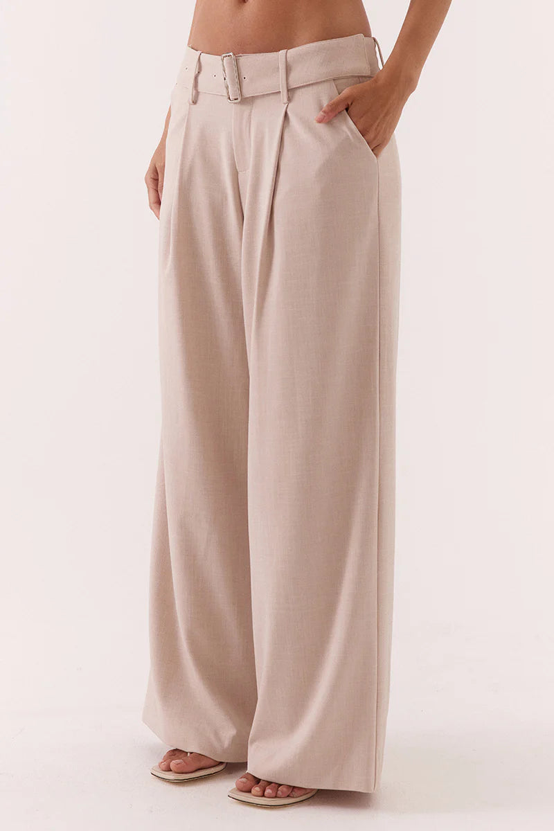 Elysian Collective Sovere Studio Deena Pant Beige