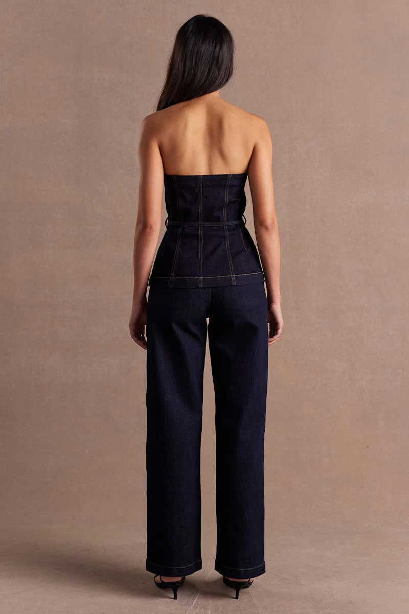 Elysian Collective Sovere Studio Dusk Denim Bodice
