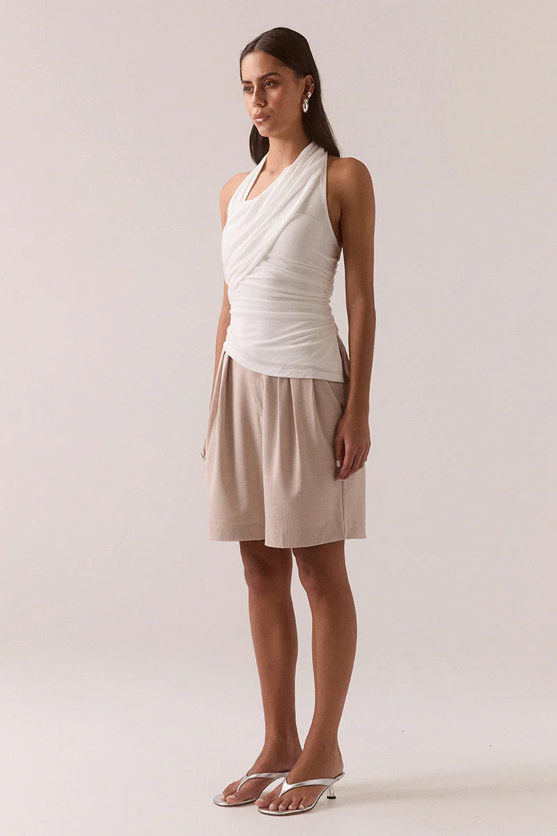 Elysian Collective Sovere Studio Elvy Top Chalk