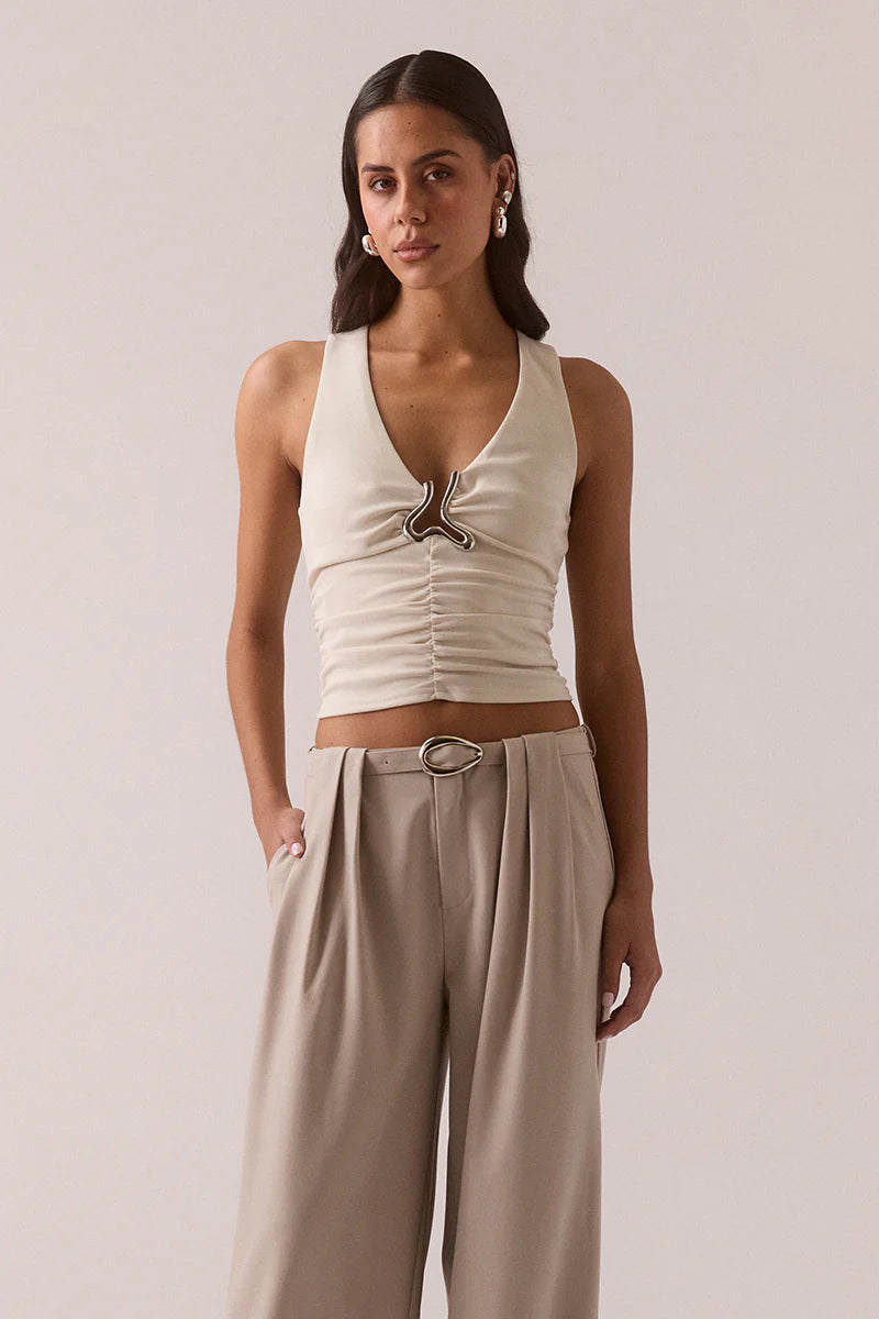 Elysian Collective Sovere Studio Hari Tank Creme