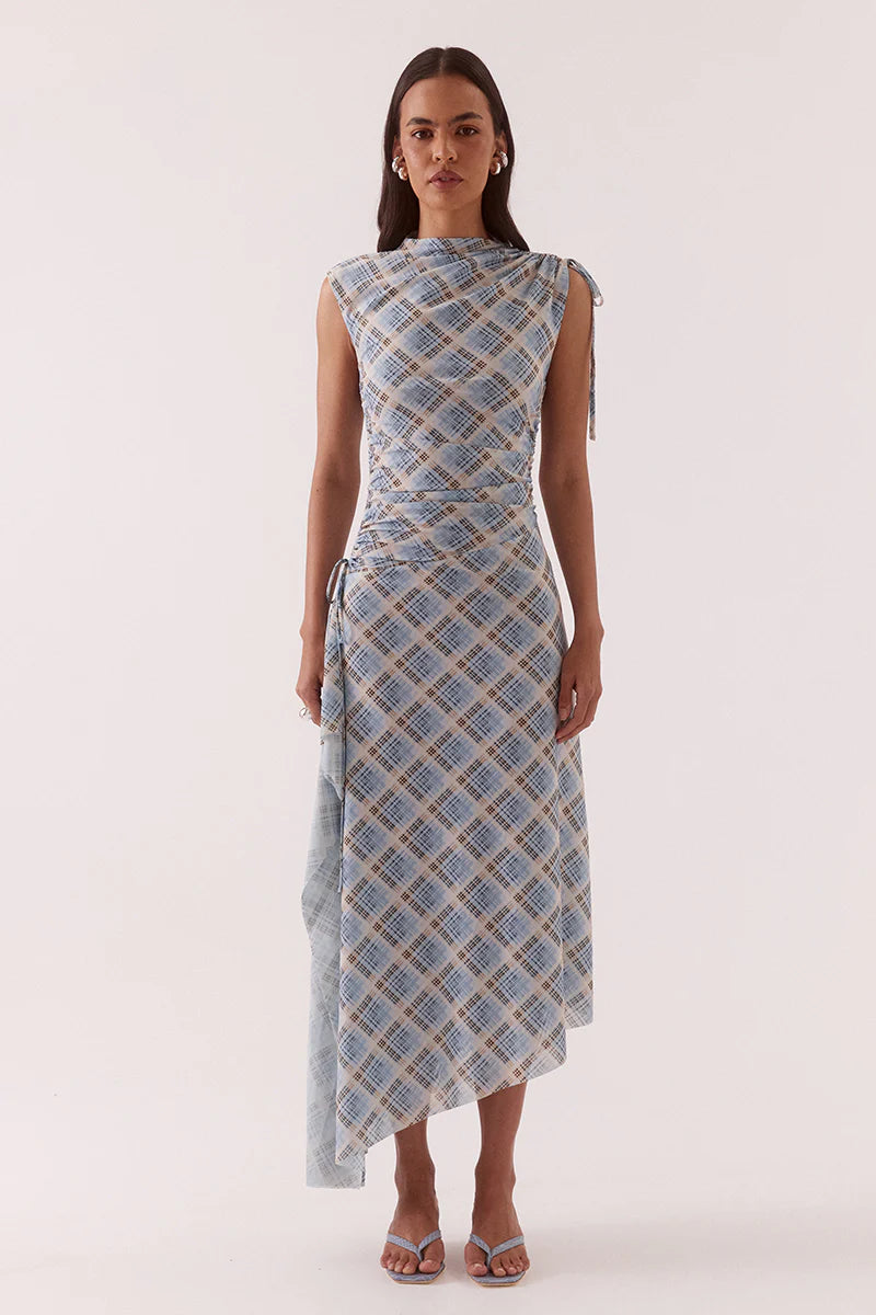 Elysian Collective Sovere Studio Novalyn Plaid Dress