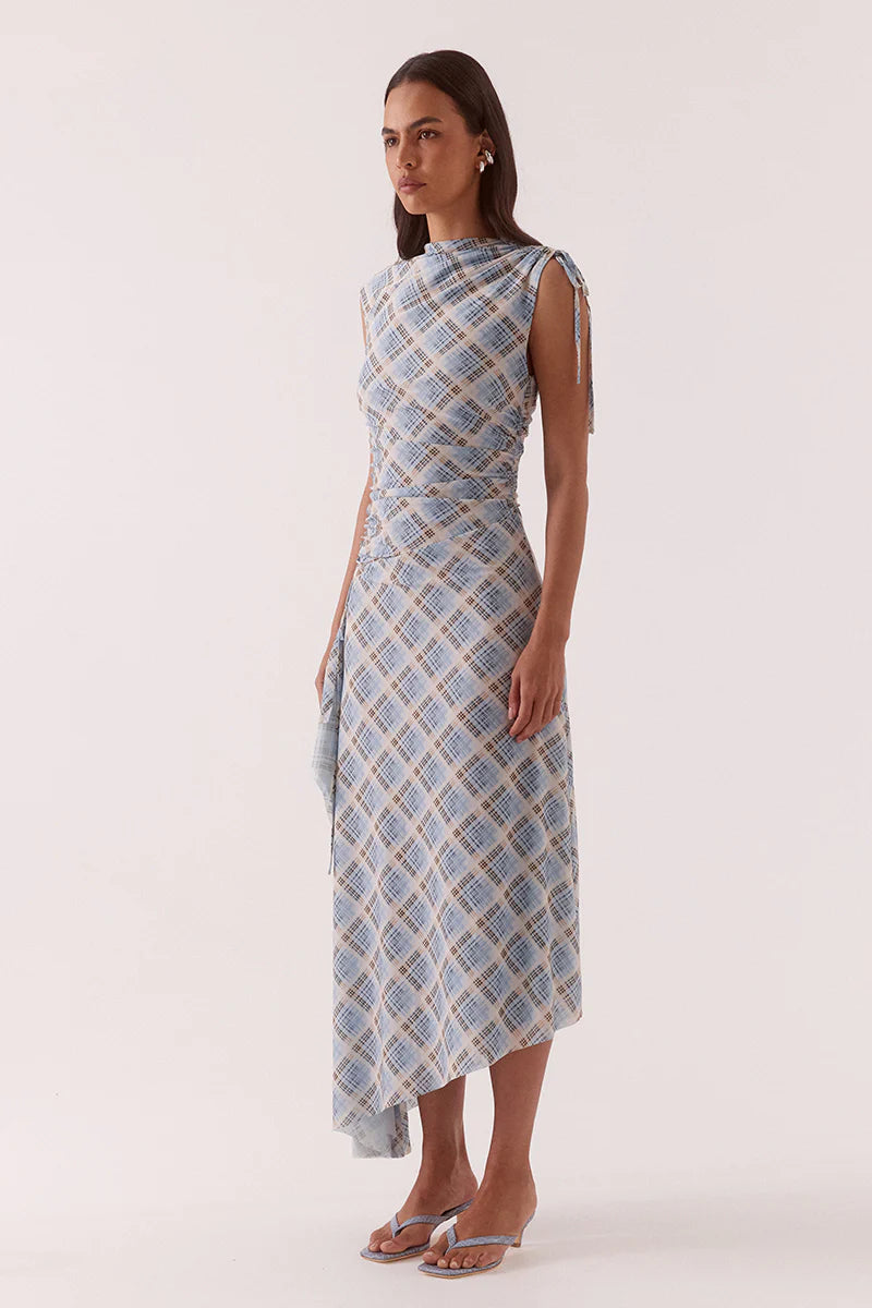 Elysian Collective Sovere Studio Novalyn Plaid Dress