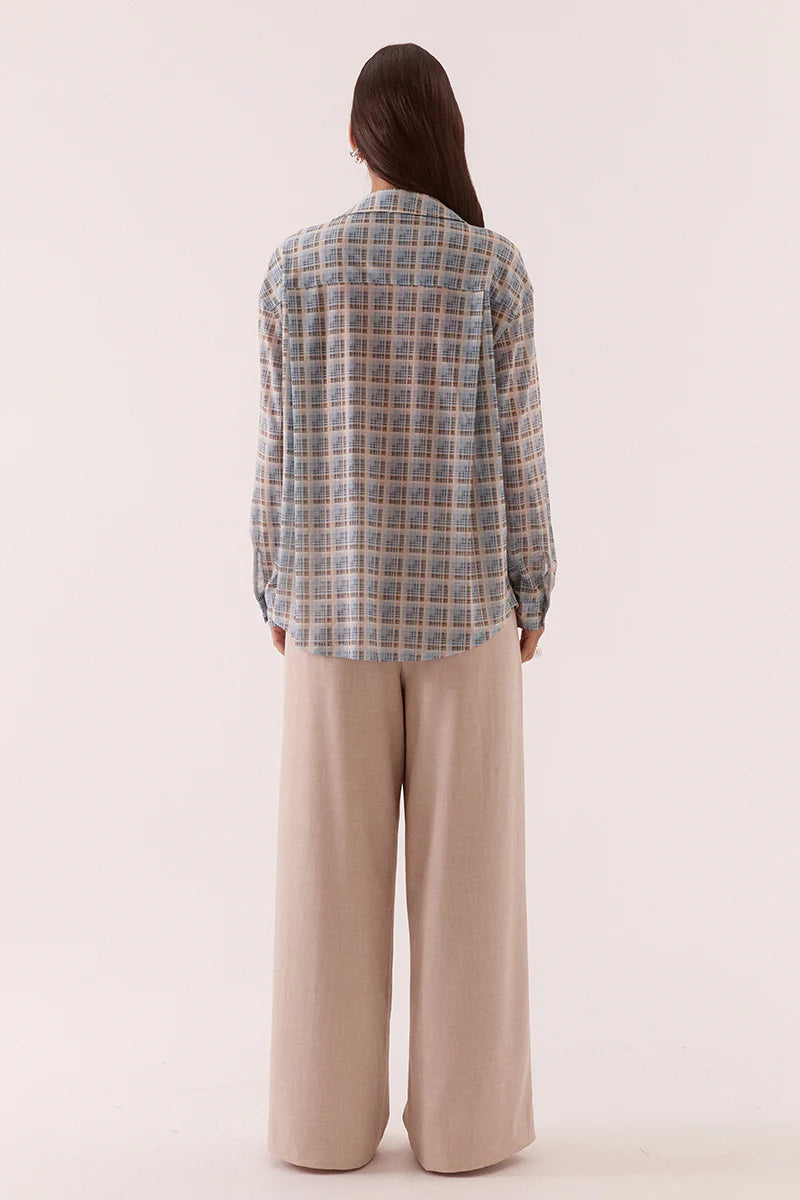Elysian Collective Sovere Studio Novalyn Plaid Shirt