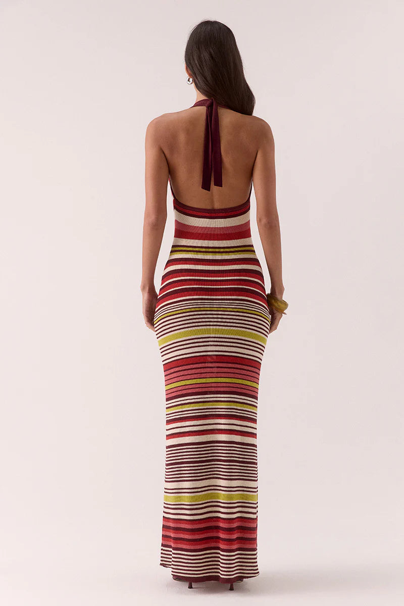 Elysian Collective Sovere Studio Pandora Knit Dress Stripe