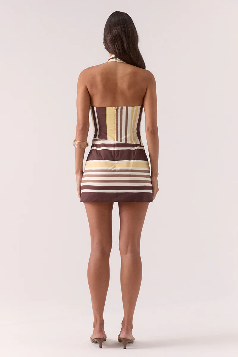 Elysian Collective Sovere Studio Sonali Skortsuit Banoffee