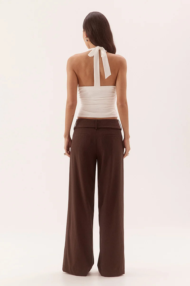 Elysian Collective Sovere Studio Tulli Top Chalk