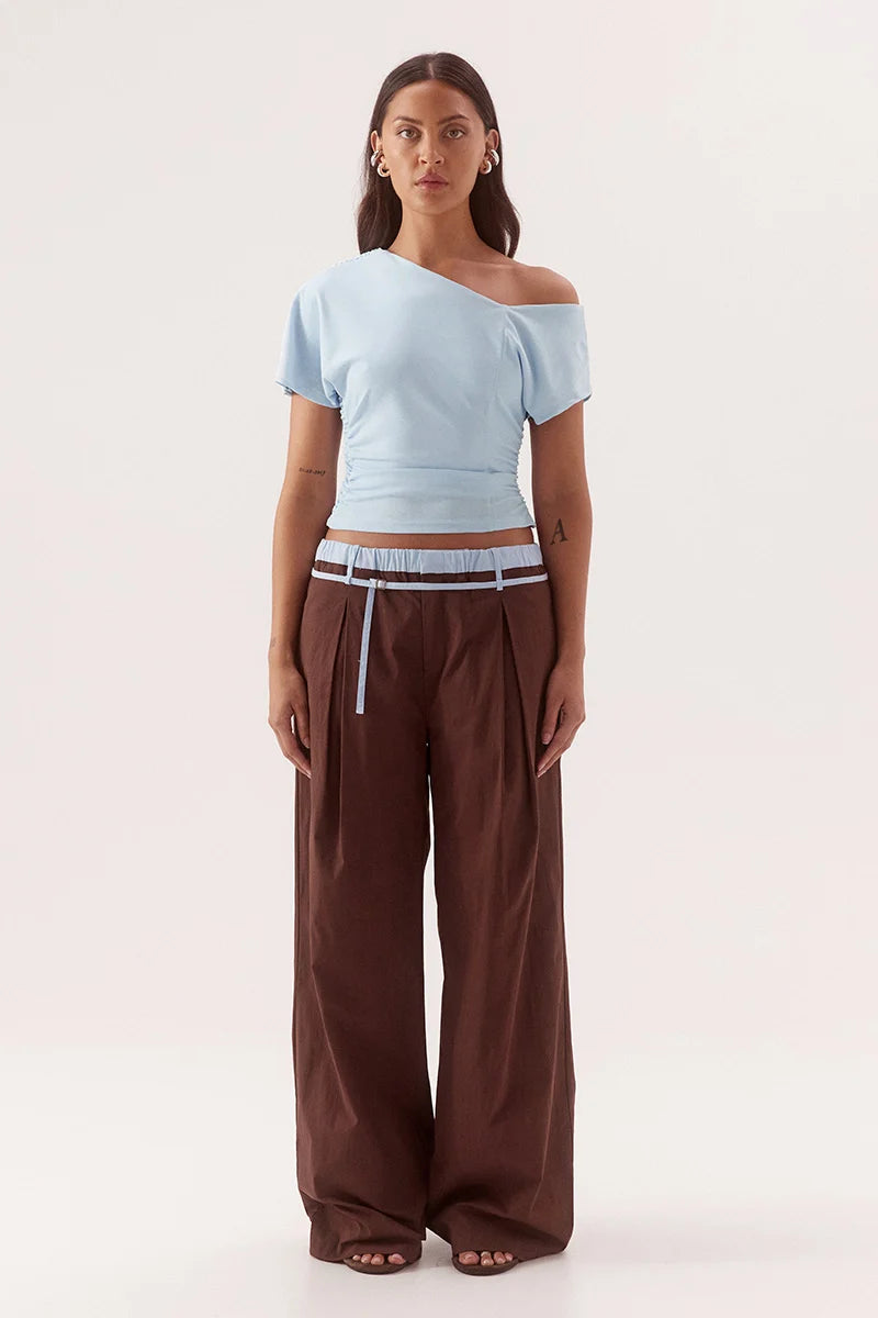 Elysian Collective Sovere Studio Vera Top Sky