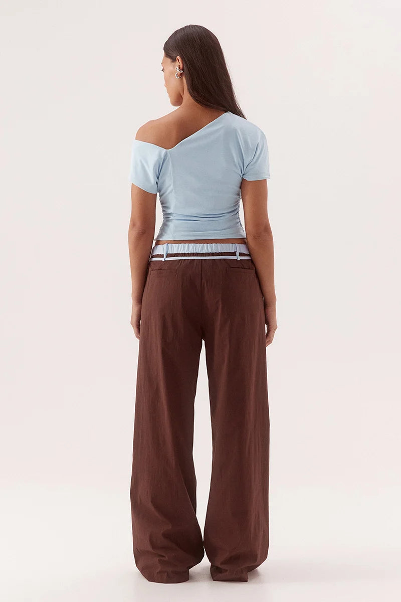 Elysian Collective Sovere Studio Vera Top Sky