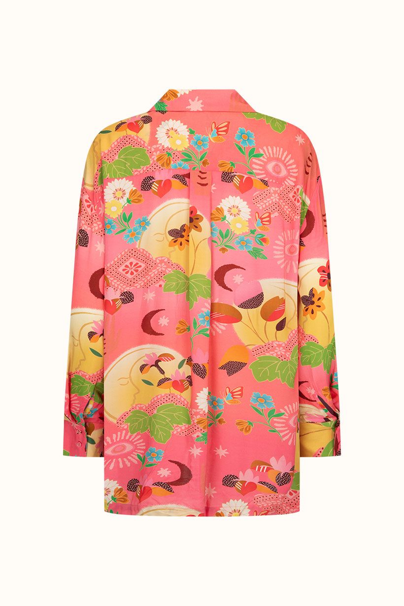 Elysian Collective Spell And The Gypsy Collective Libertine Shirt Dress Cayenne