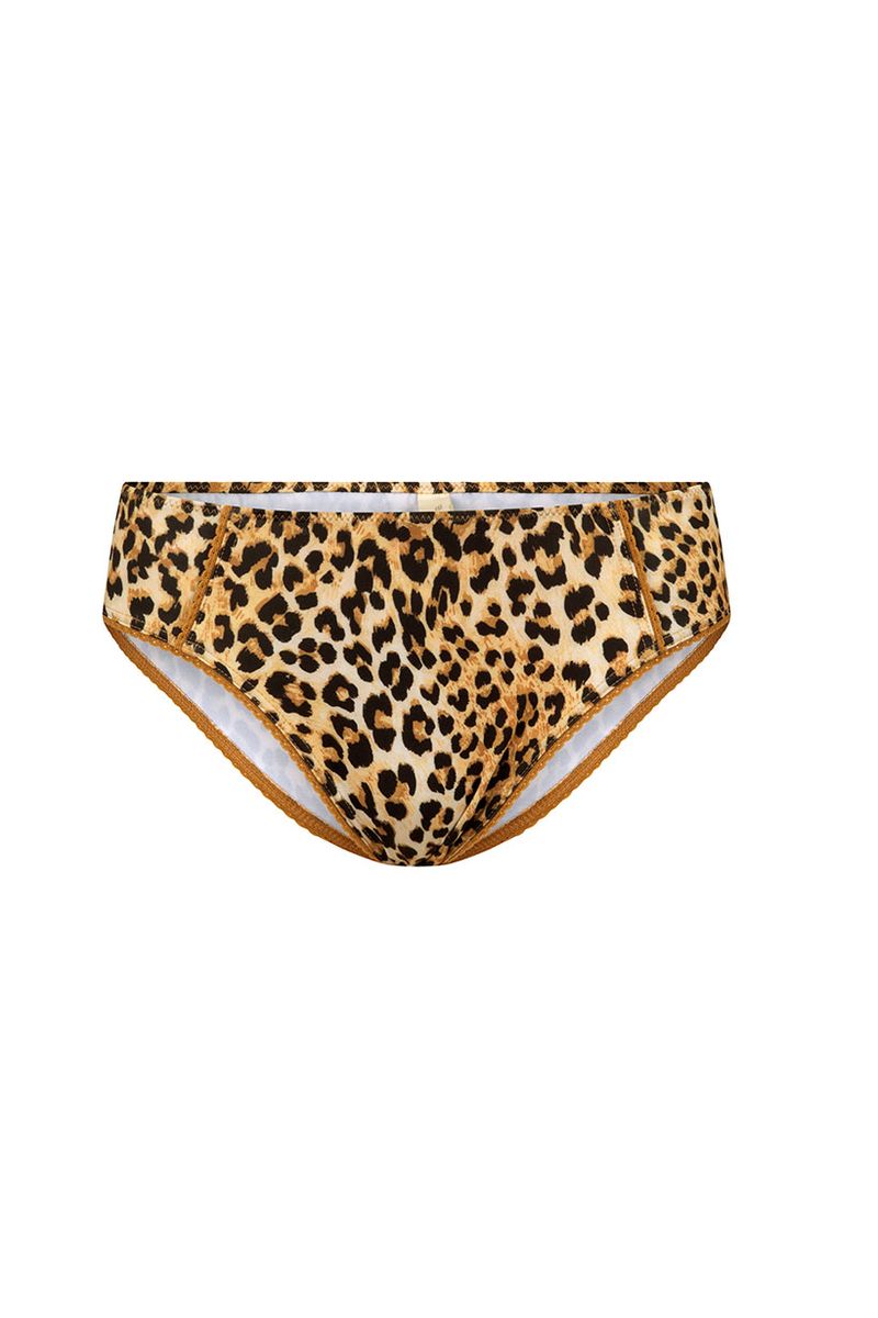 Elysian Collective Spell And The Gypsy Collective Samantha Brief Vintage Leopard