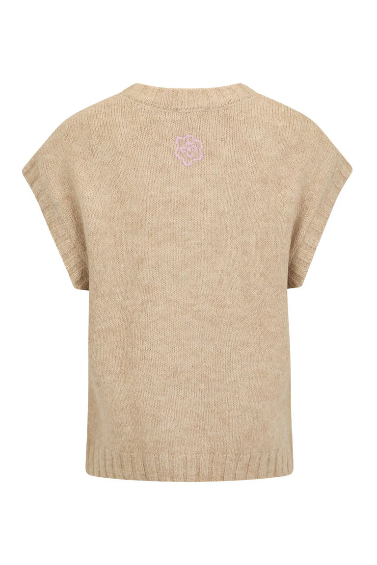 Elysian Collective Spell Darcy Vest Sand