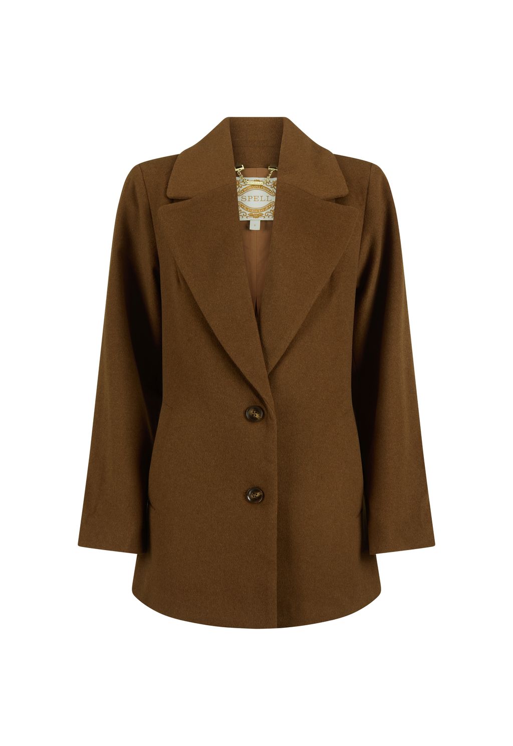 Elysian Collective Spell Dilettante Coat Brick
