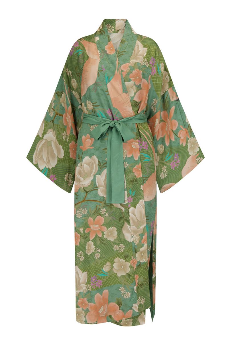Elysian Collective Spell Floridian Reversible Robe Sage