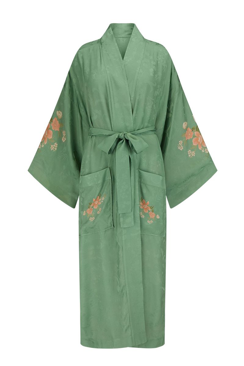 Elysian Collective Spell Floridian Reversible Robe Sage
