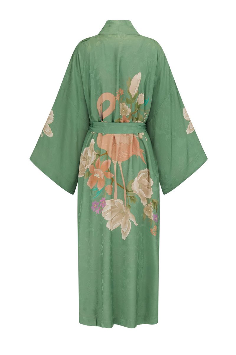 Elysian Collective Spell Floridian Reversible Robe Sage