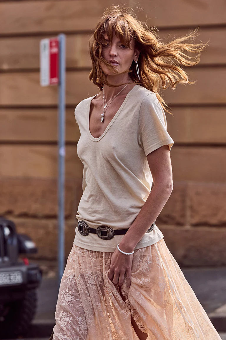 Elysian Collective Spell Lazy Day Tee Smoke