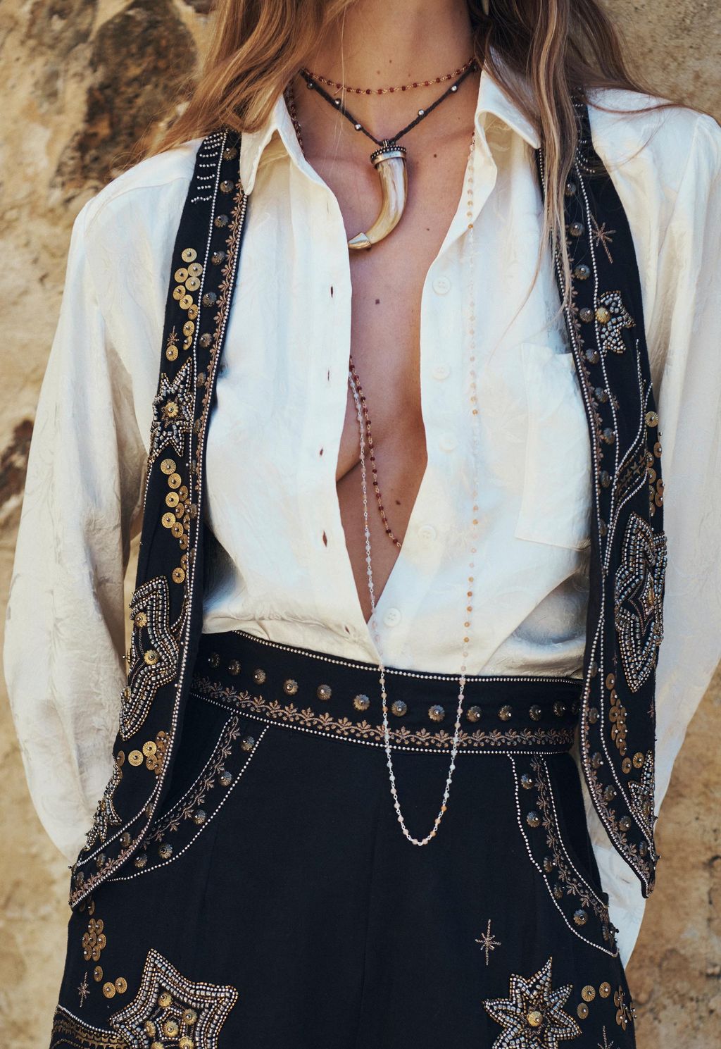 Elysian Collective Spell Night Sky Vest Midnight