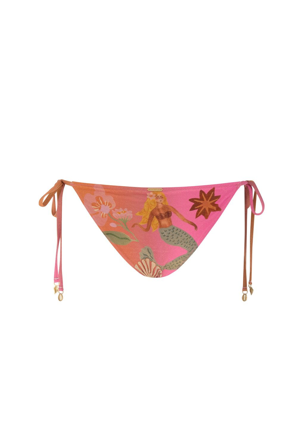 Elysian Collective Spell Oceana Tie Side Pant Sunset