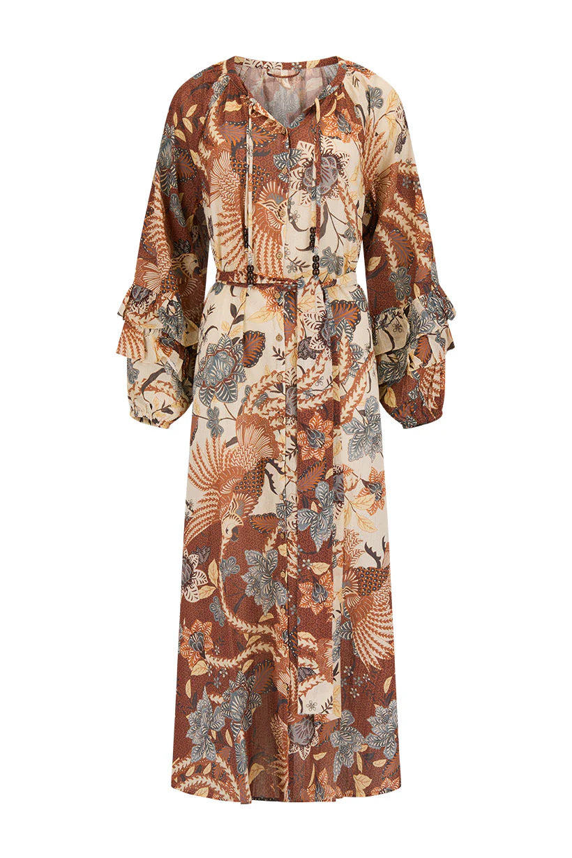 Elysian Collective Spell Volcano Goddess Gown Coconut