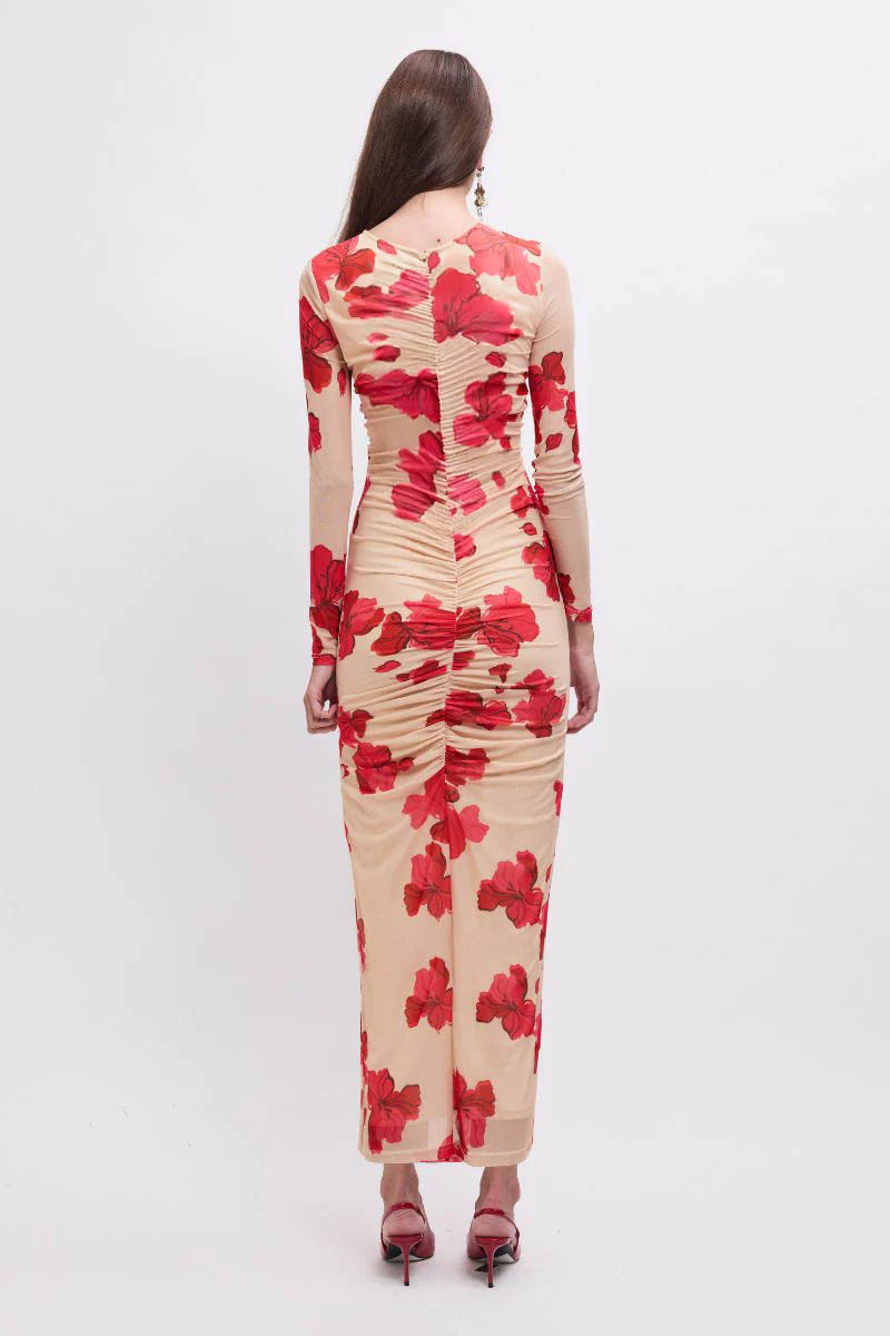 Elysian Collective Suboo Suzie Floral Long Sleeve Reversible Maxi Dress