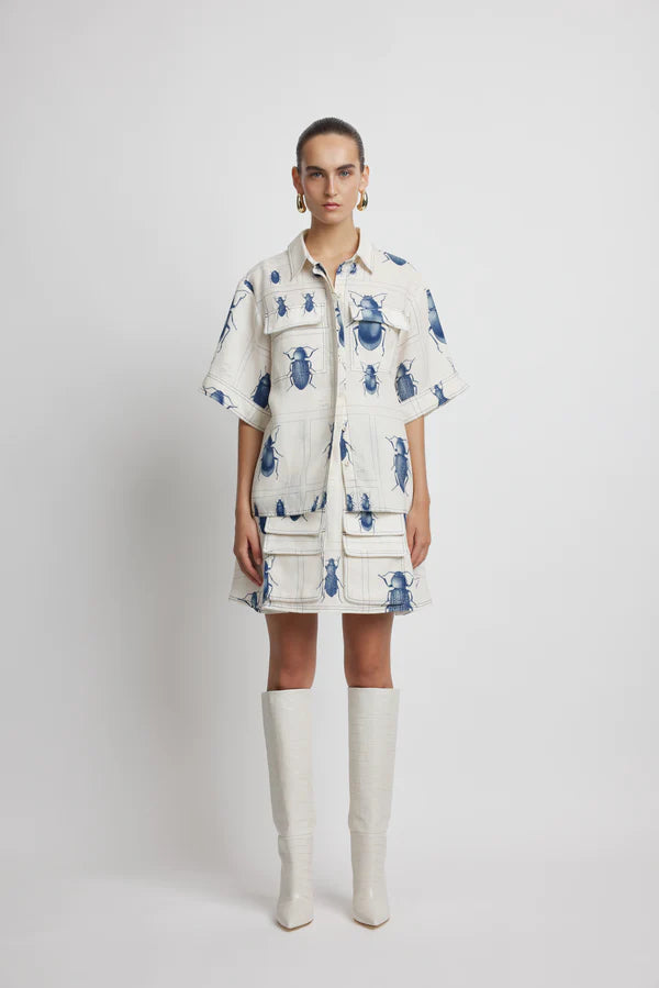 Elysian Collective Sunset Lover Beetle Utility Skirt