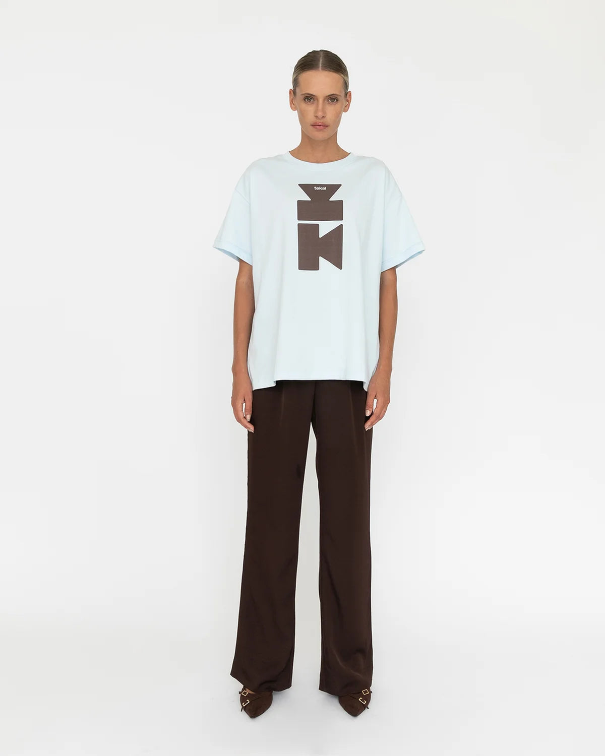 Elysian Collective Tekai Avalon Tee Sky Blue Chocolate