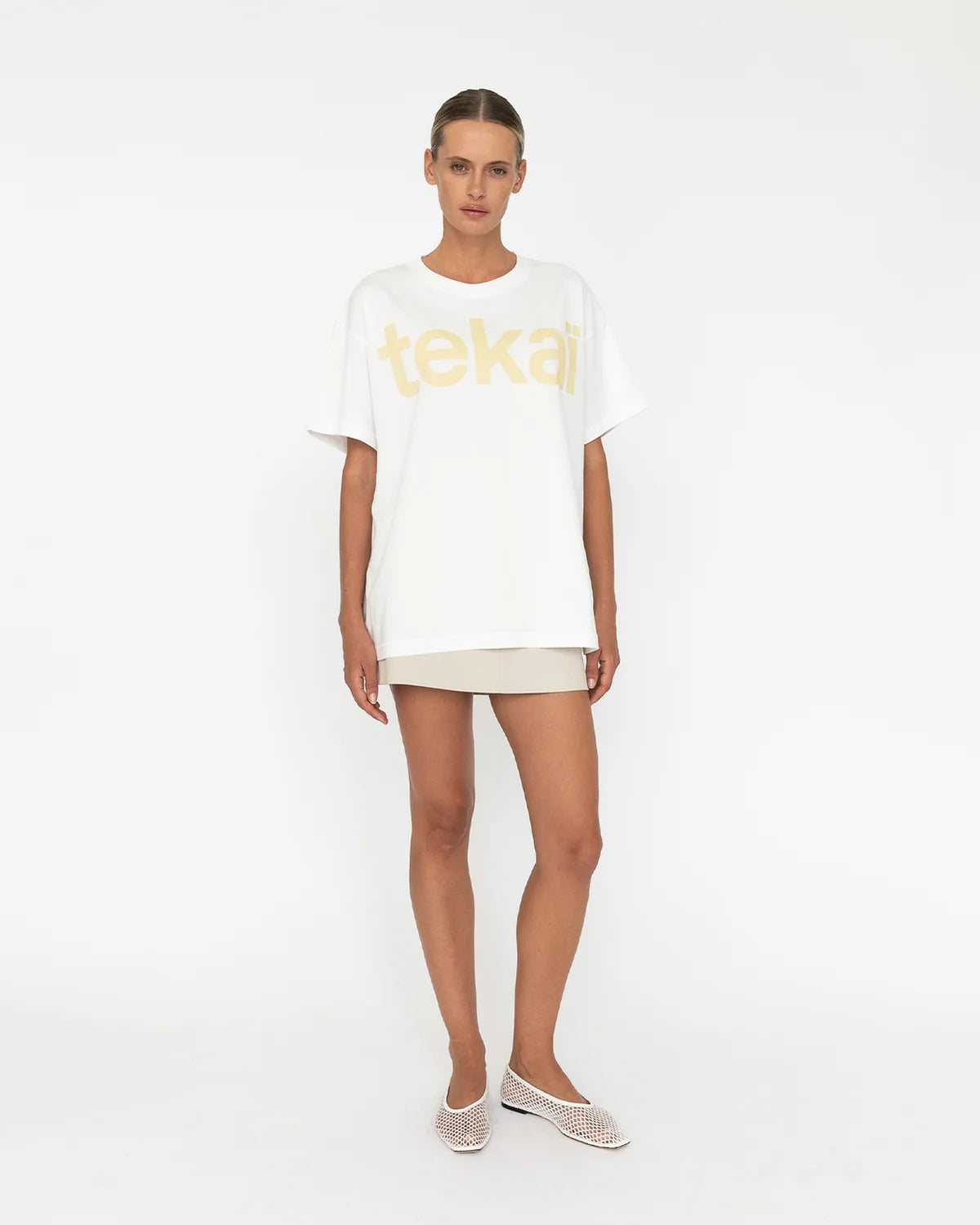 Elysian Collective Tekai Avalon Tee White Yellow