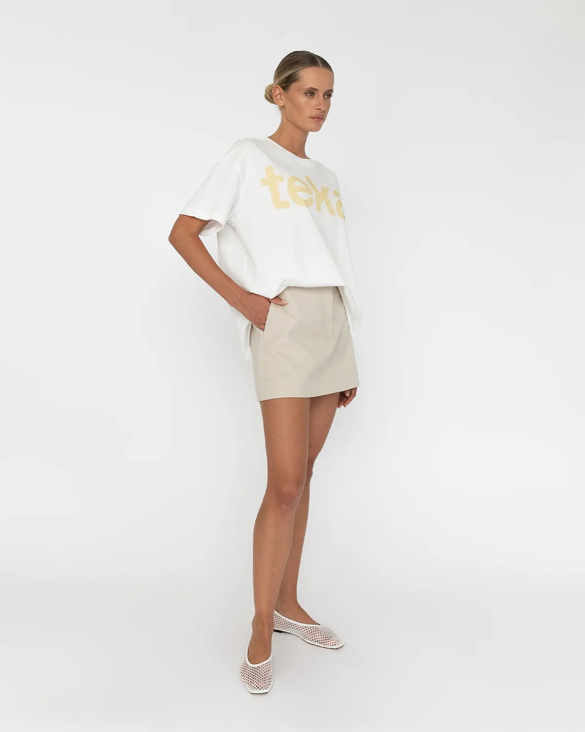 Elysian Collective Tekai Avalon Tee White Yellow