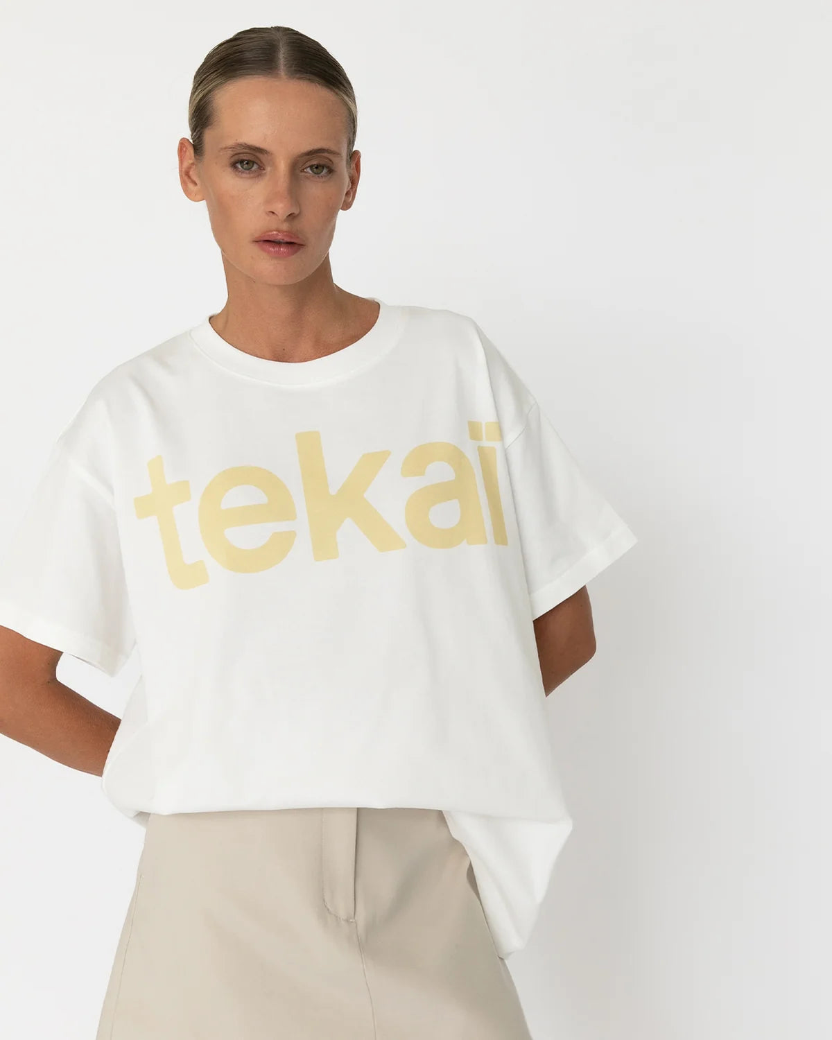 Elysian Collective Tekai Avalon Tee White Yellow