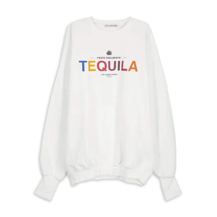 Elysian Collective The Laundry Room Siesta Tequila Jumper White