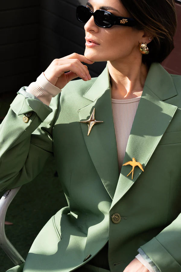 Elysian Collective Zeiya Strong Heart Gold