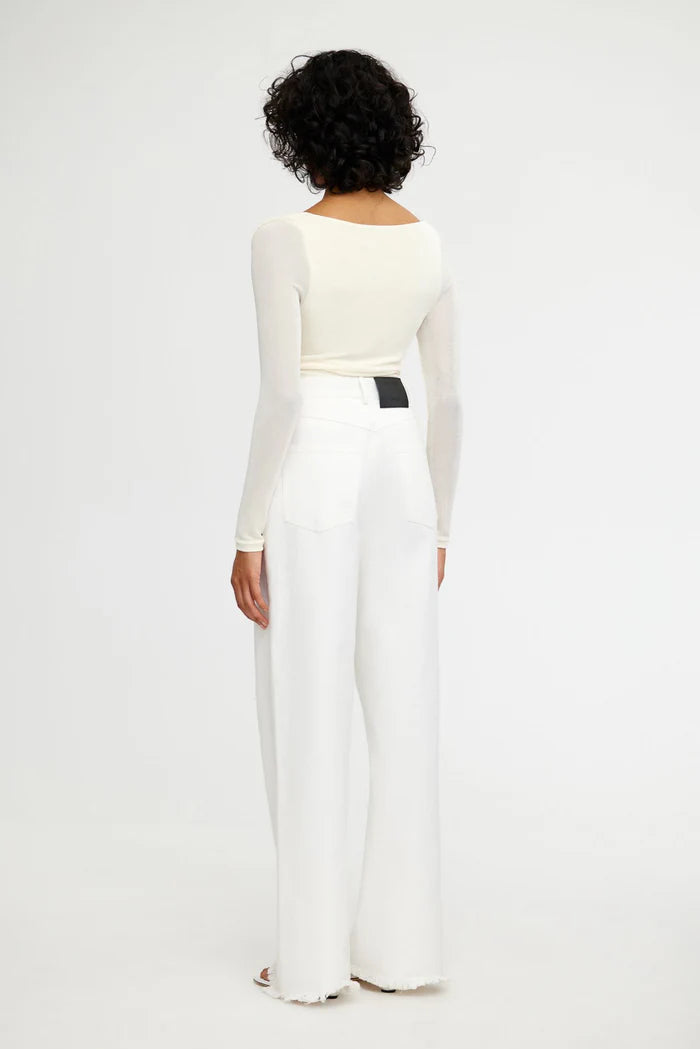 Elysian Collective Significant Other Luna Top Pearl