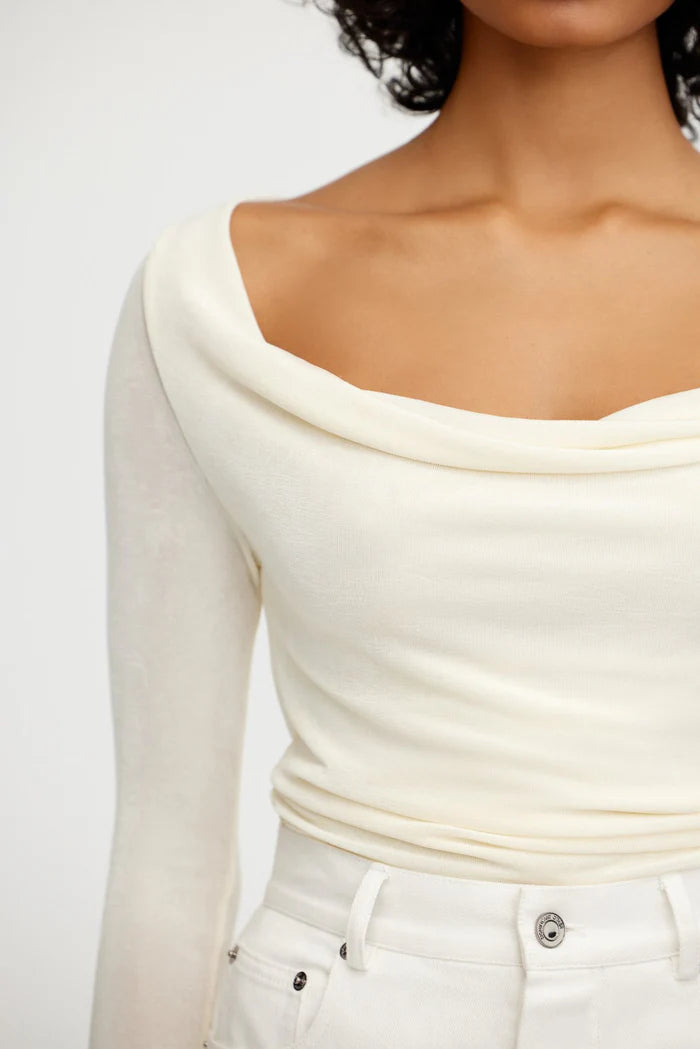 Elysian Collective Significant Other Luna Top Pearl