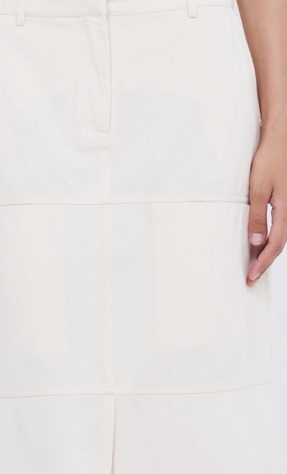 Elysian Collective Bec+Bridge Phoenix Maxi Skirt (Cream)