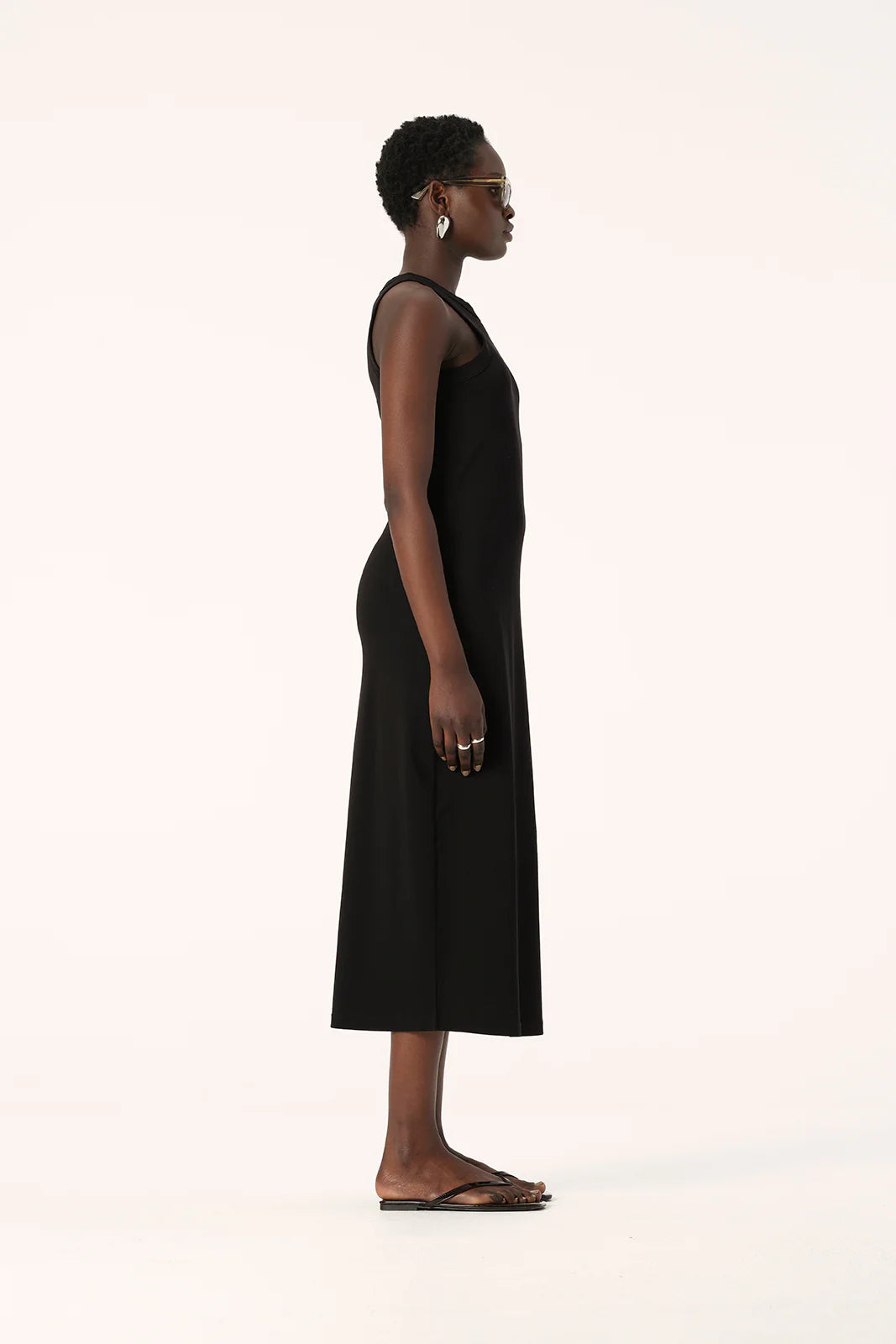 Elysian Collective Elka Collective Zoe Tank Dress - Black