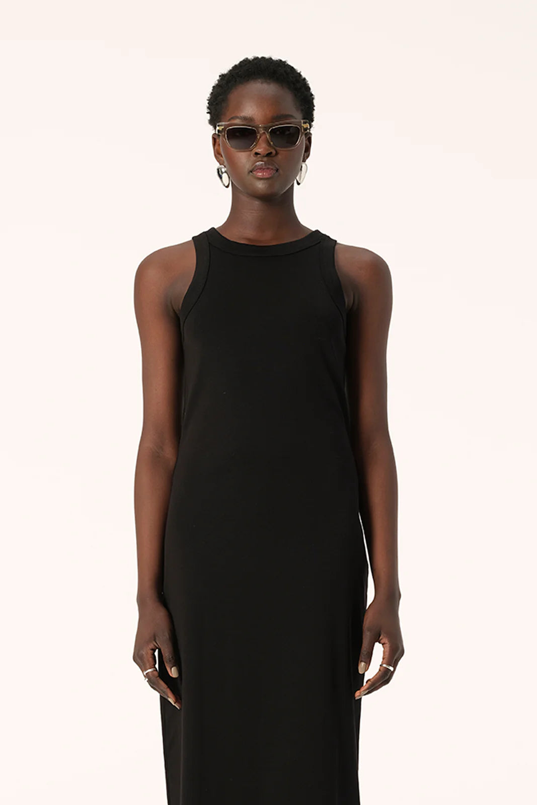 Elysian Collective Elka Collective Zoe Tank Dress - Black