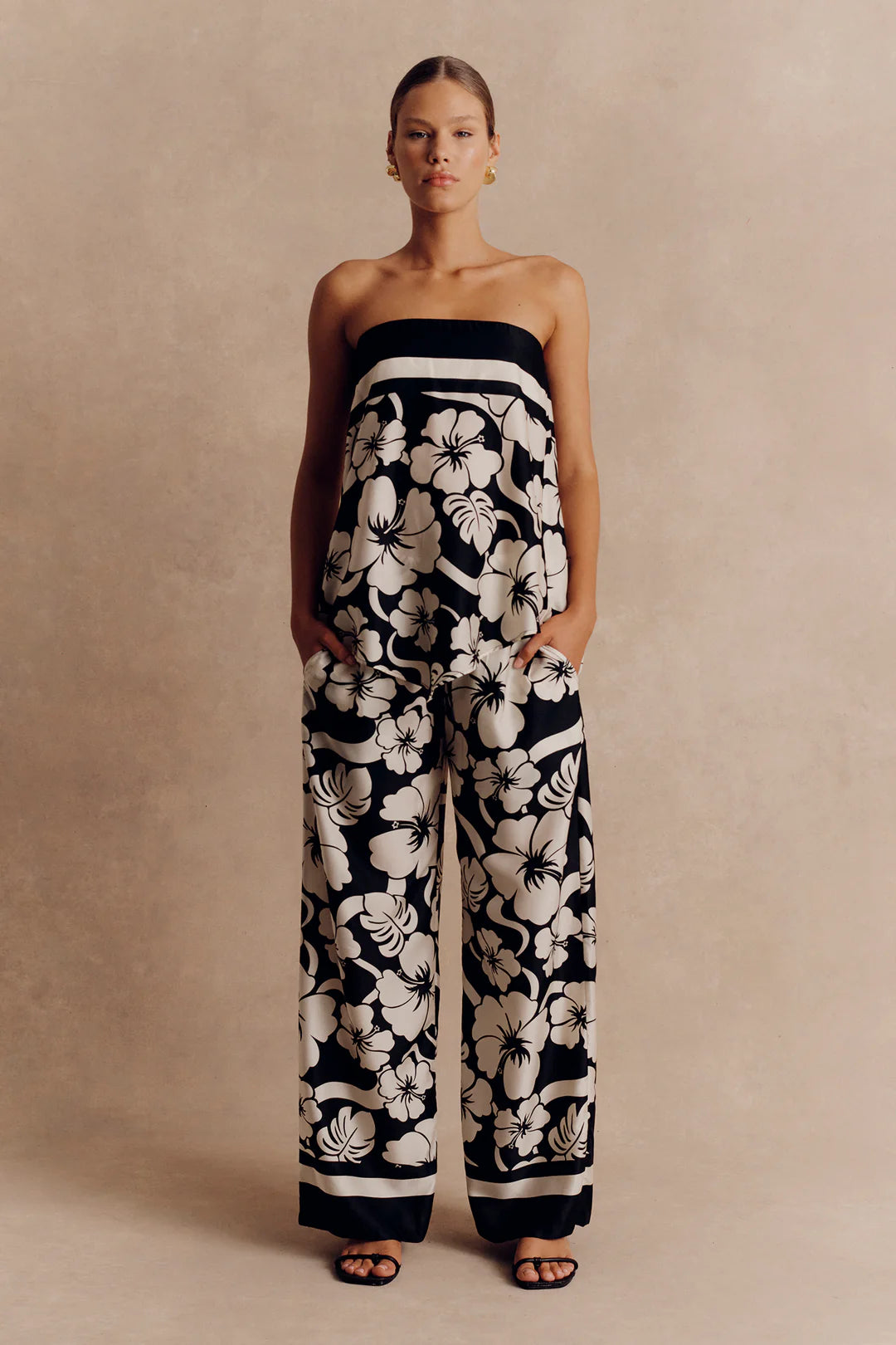 Elysian Collective - Hansen & Gretel Franca Bodice tropical ink