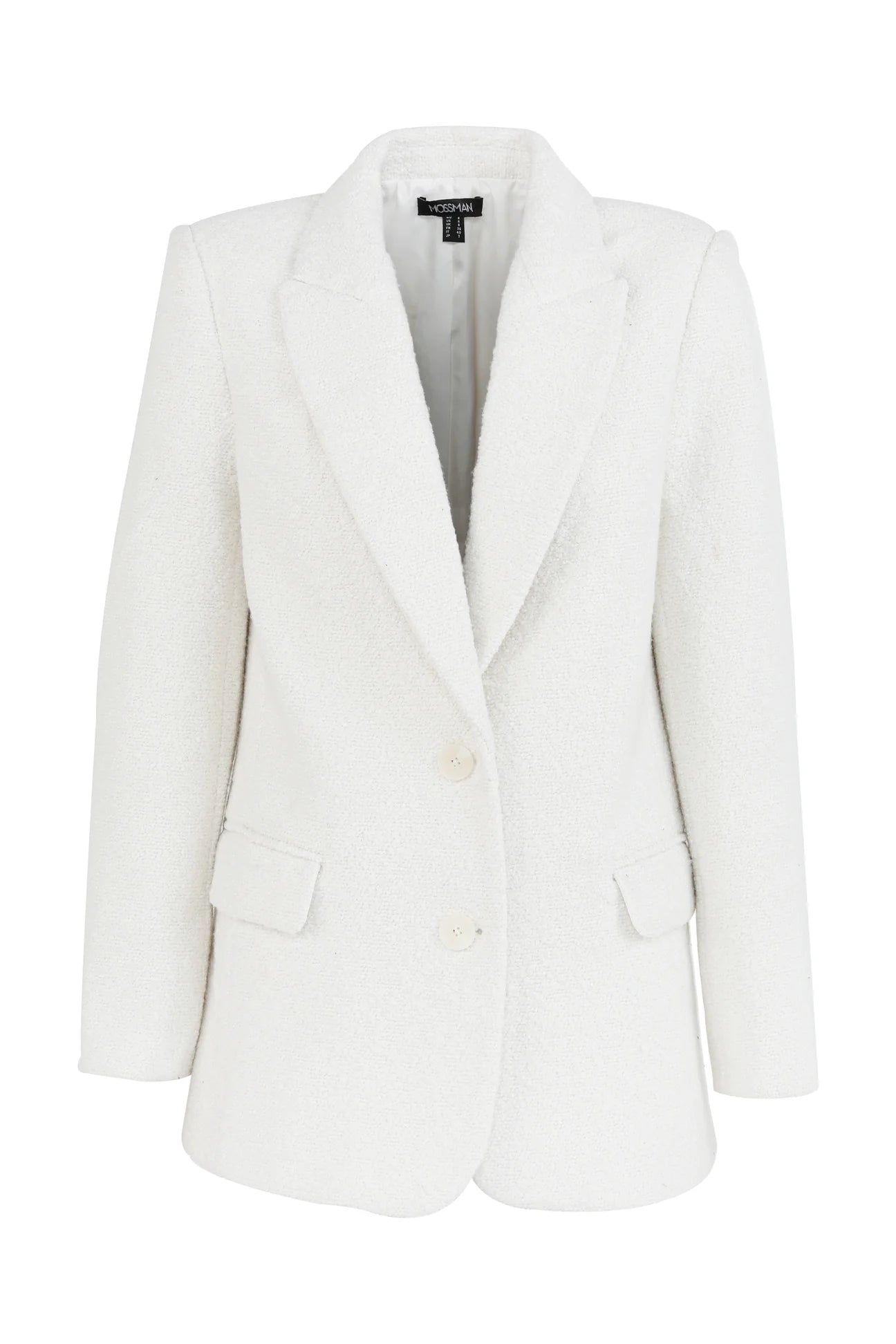 Elysian Collective Mossman Motionless Blazer White