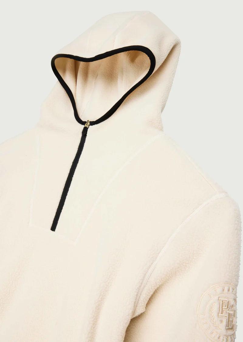 Elysian Collective Pe Nation Sherpa Hoodie Pearled Ivory