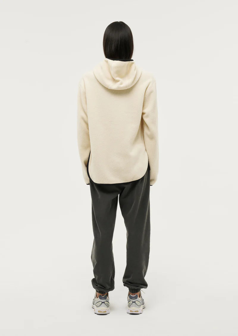 Elysian Collective Pe Nation Sherpa Hoodie Pearled Ivory