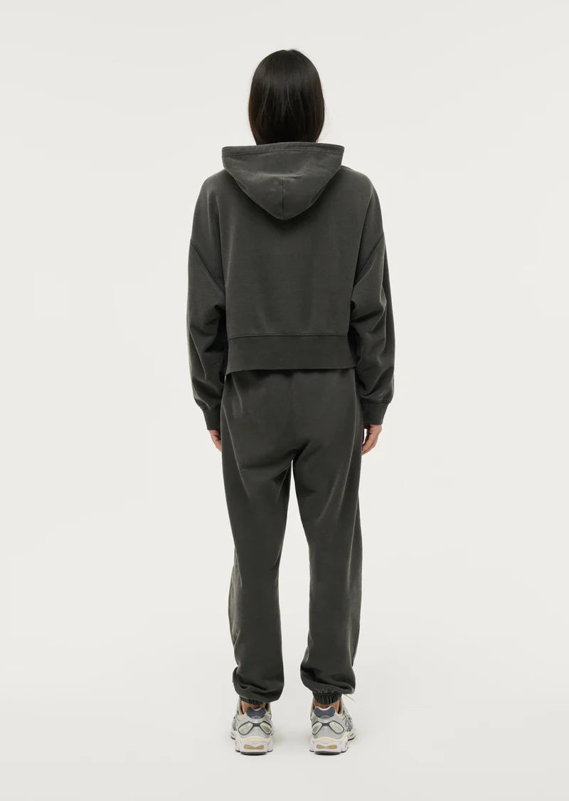 Elysian Collective Pe Nation Trifecta Hoodie Washed Black