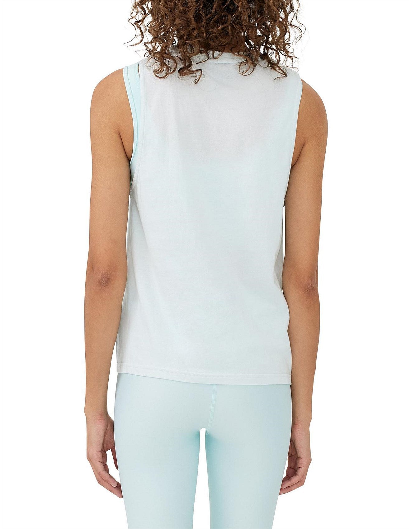 Elysian Collective PE Nation Twist Serve Tank Blue