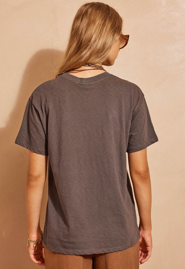 Elysian Collective Spell Island Thunder Tee Charcoal